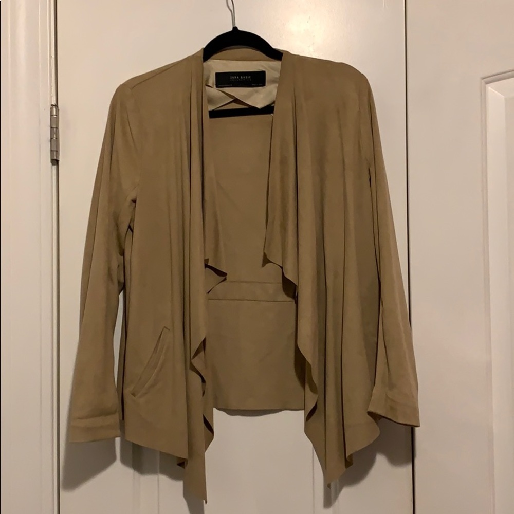 Zara Basic Tan Jacket - image 2